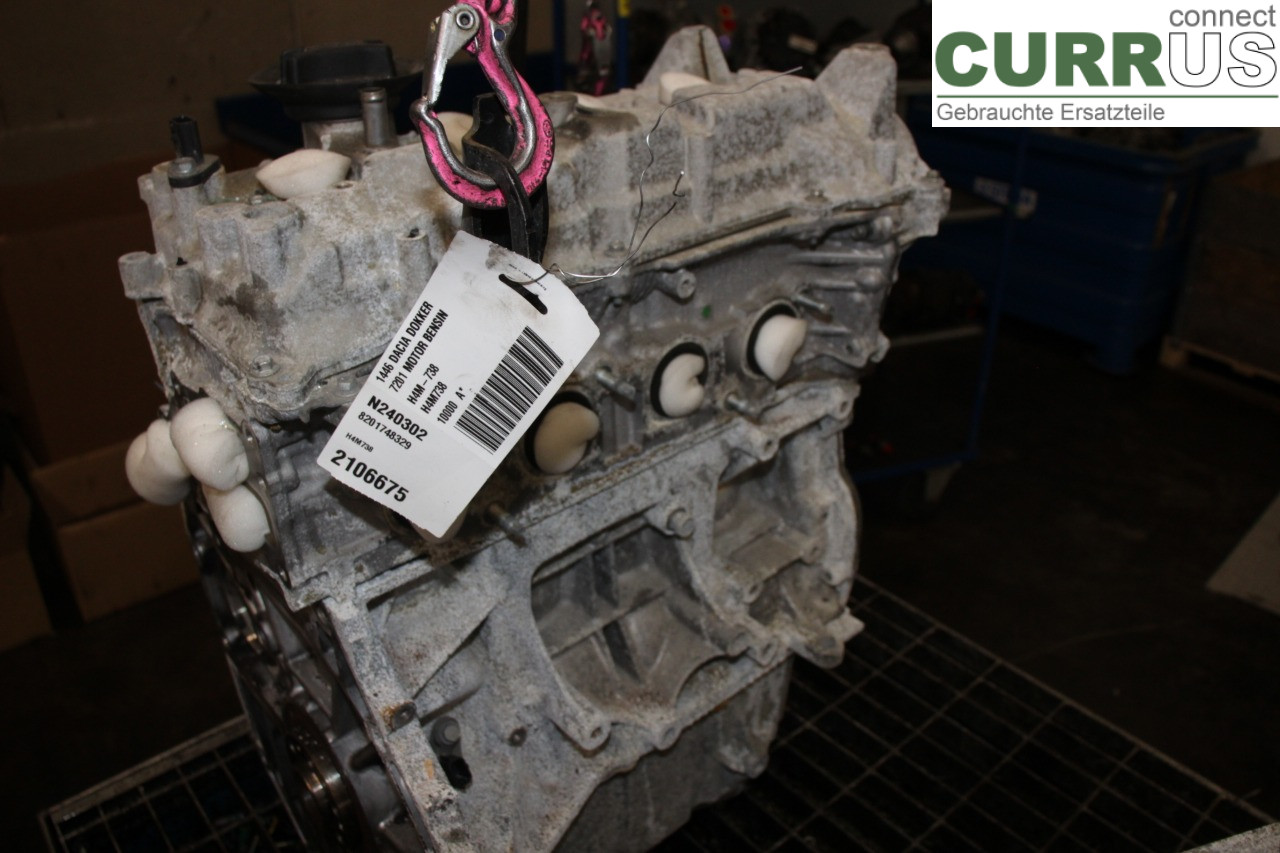 DACIA DOKKER Engine 8201748329 H4M-738