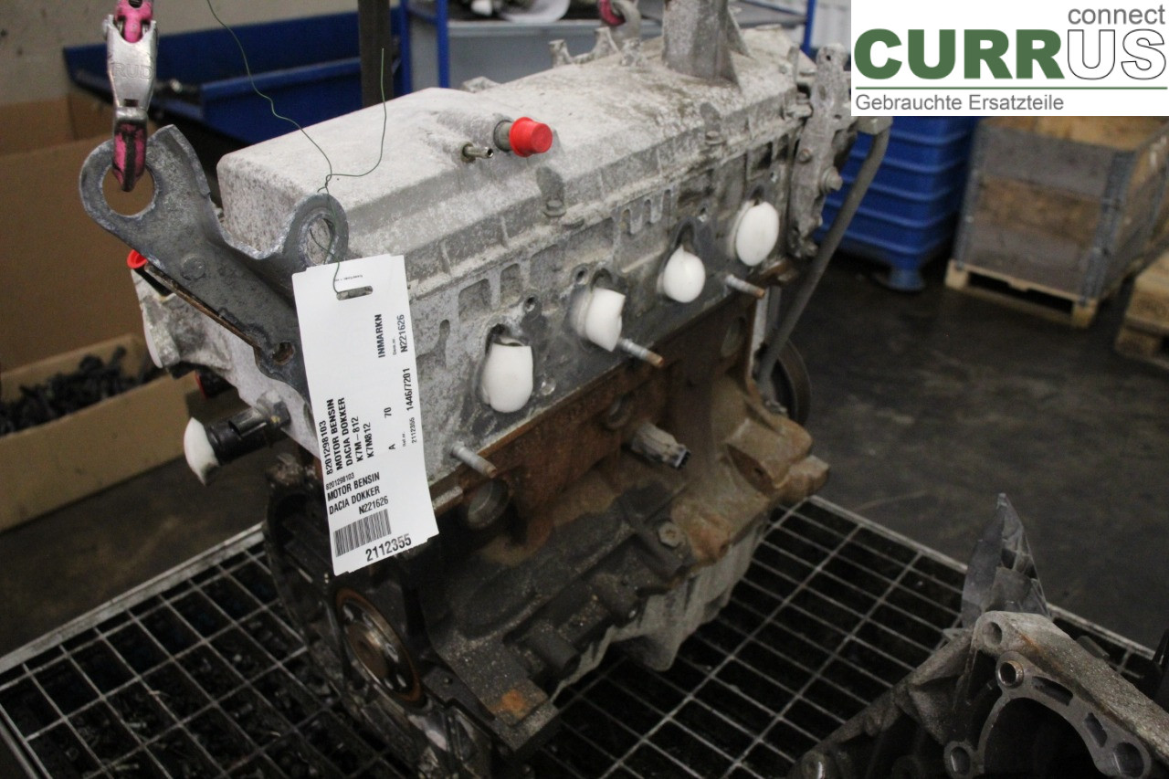 DACIA DOKKER Engine 8201298103 K7M-812