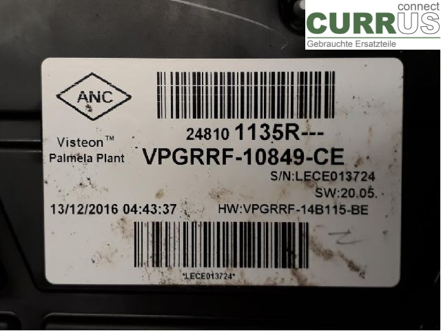RENAULT CLIO IV   16-19 Instrument cluster / comb 248107748R H4B-408