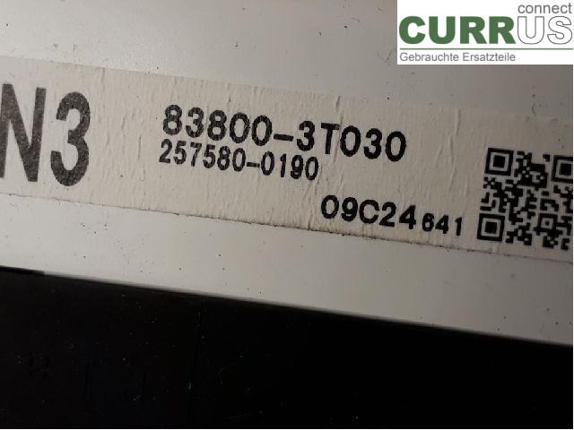 LEXUS ES 250/300/330 Instrument cluster / comb 83800-3T030 A25A-FXS