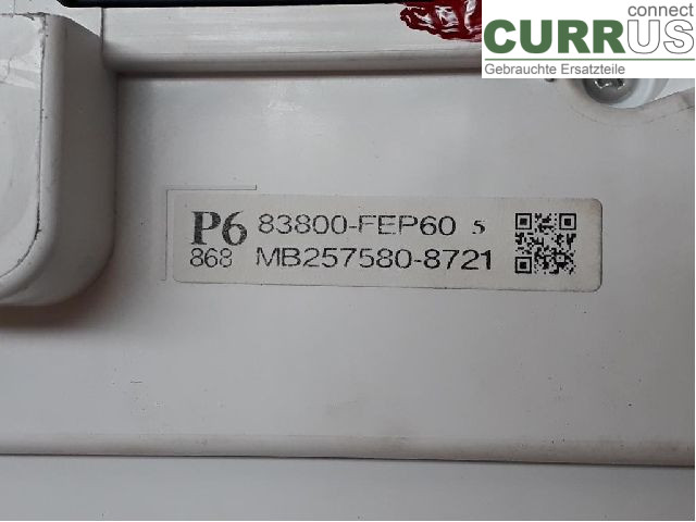 TOYOTA COROLLA 19- Instrument cluster / comb 83800-FEV90 2ZR-FXE