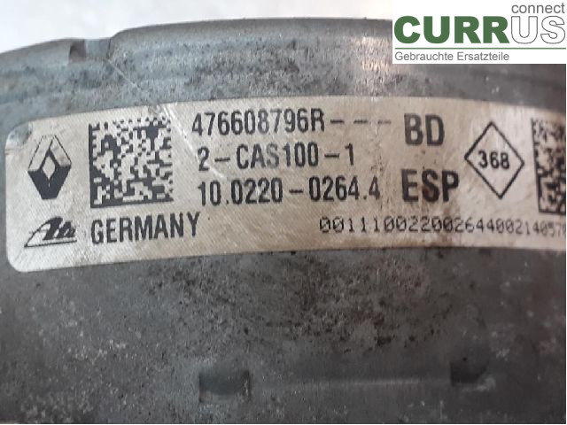 DACIA LODGY  12-18 ABS Hydraulic unit 476605737R H5F-402