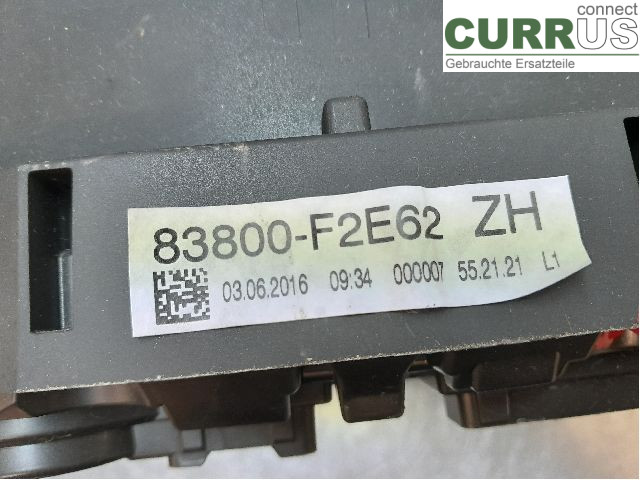 TOYOTA AURIS      13-19 Instrument cluster / comb 83800-F2E62 2ZR-FXE