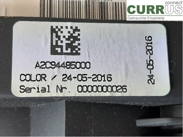 TOYOTA AURIS      13-19 Instrument cluster / comb 83800-F2E62 2ZR-FXE