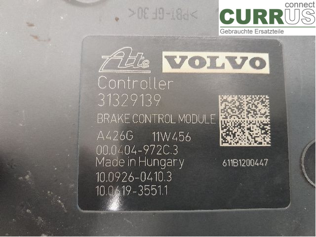 VOLVO XC60  09-13 ABS Hydraulic unit 31329140 D5244T15