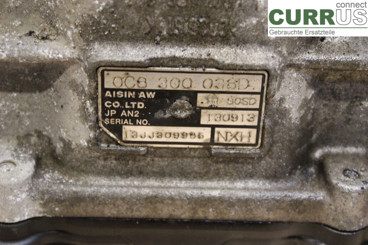 VW TOUAREG 7P  11-18 Gearbox (Automatic) 0C8300038DX CJMA