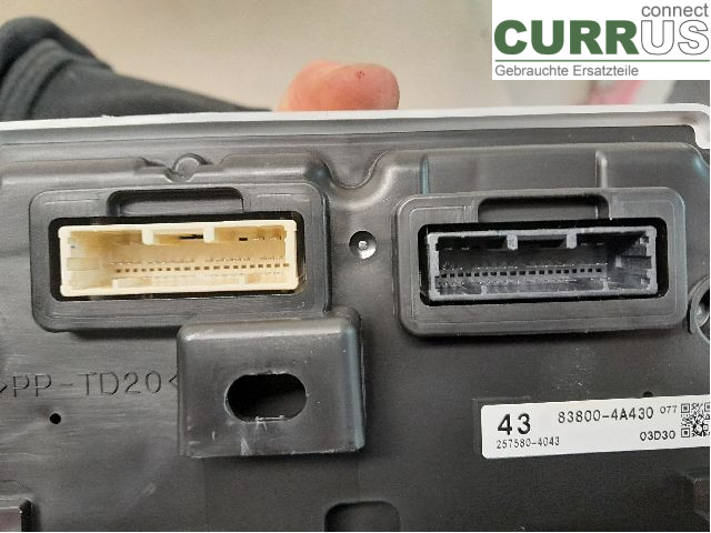 TOYOTA RAV4  19- Instrument cluster / comb 83800-4A430 A25A-FXS