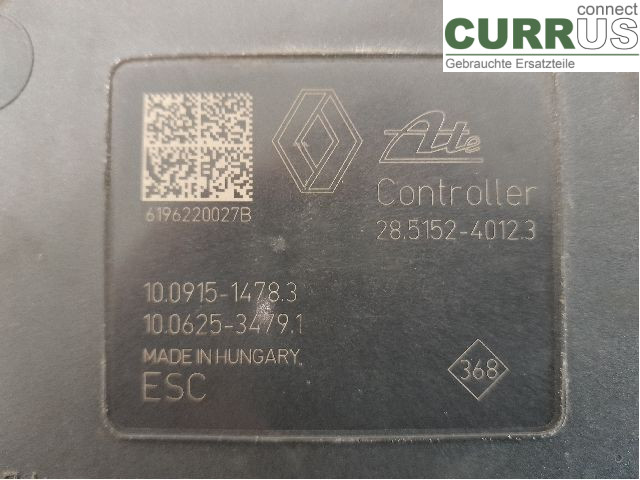 RENAULT TRAFIC  15- ABS hydraulisk enhed 476600866R R9M-452