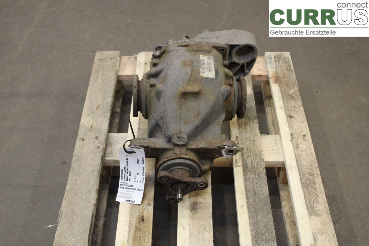 BMW 3 E90/91 SED/TOU 05-12 Differential 33107591022 N47-D20C