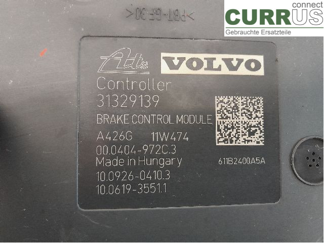 VOLVO XC60  09-13 ABS Hydraulic unit 31329140 D5204T3