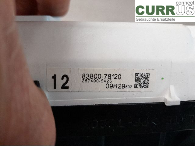 LEXUS NX 300h 15- Instrument cluster / comb 83800-78120 2AR-FXE