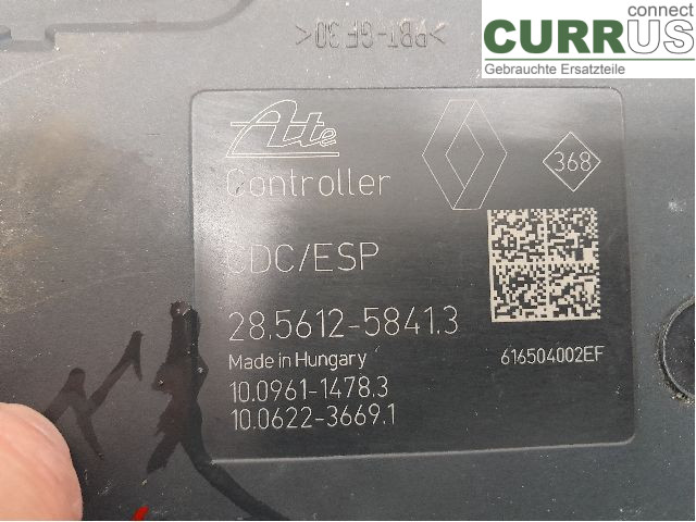 RENAULT MEGANE III 09-15 ABS Hydraulic unit 476608933R K9K-656