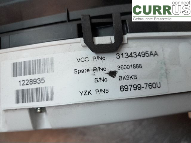 VOLVO V70      08-13 Instrumentkam 36001888 D5244T15
