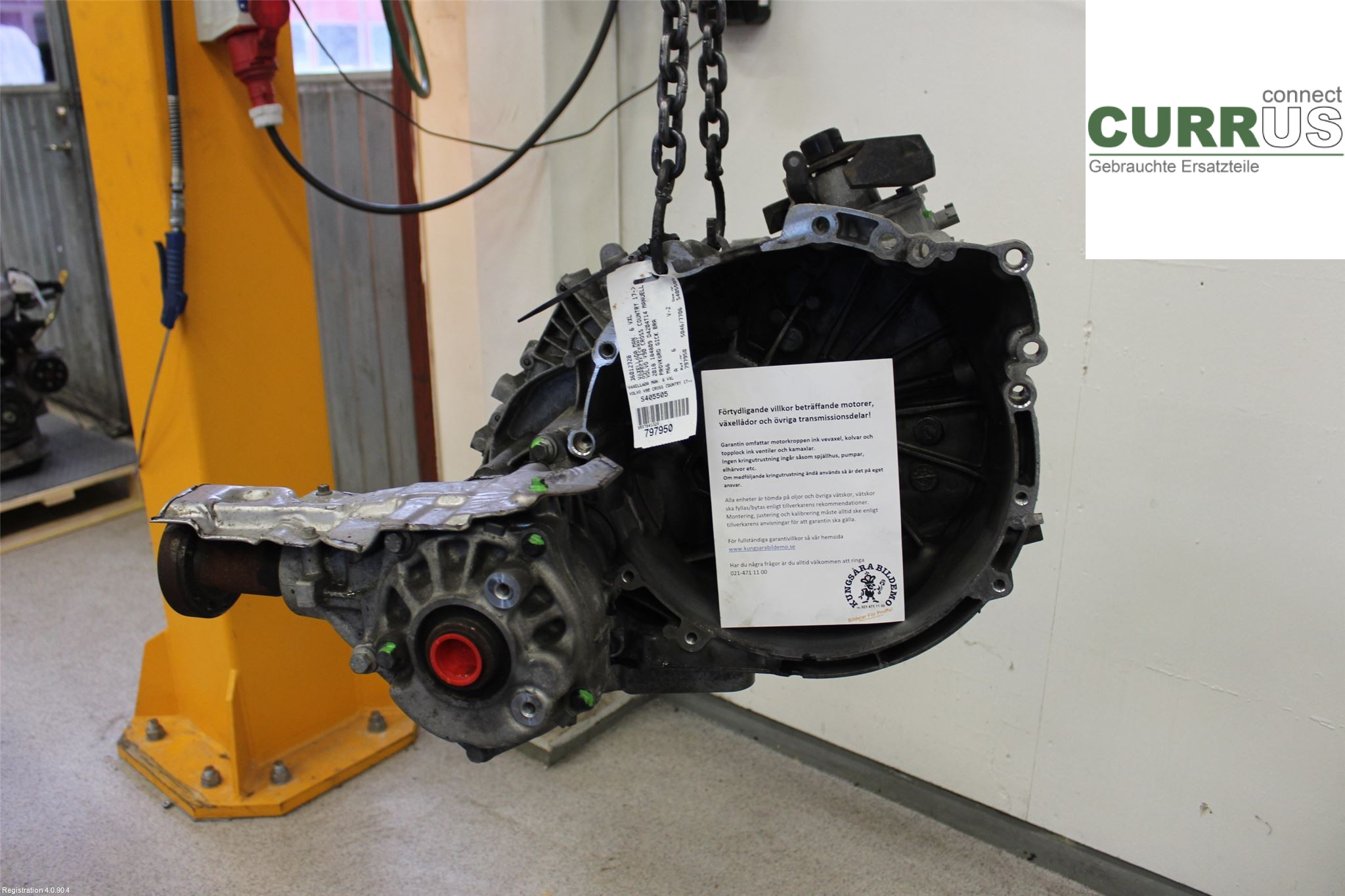 VOLVO V90 CROSS COUNTRY 17- Gearbox (6-speed) 36012728 D4204T14