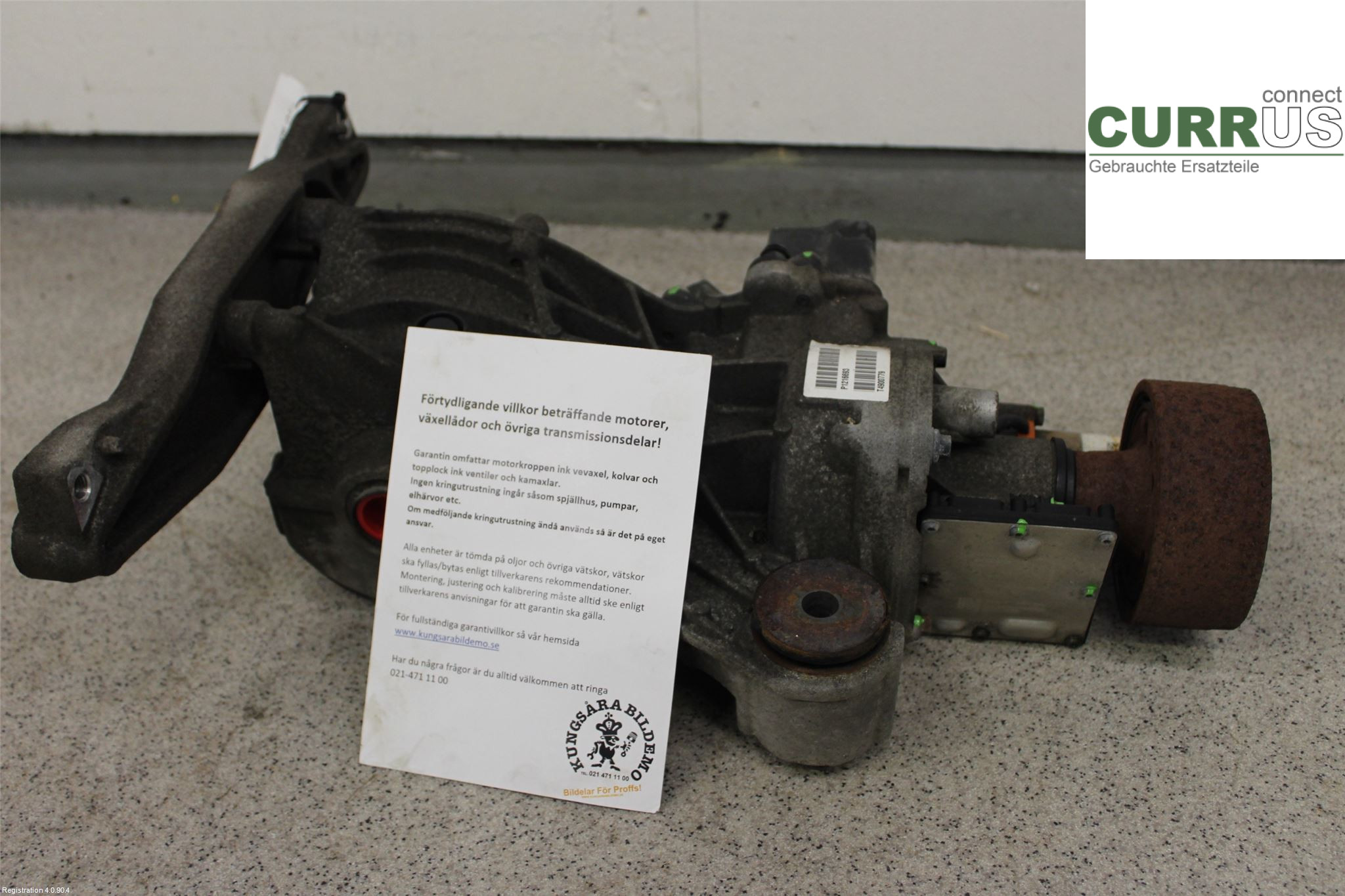 VOLVO V90 CROSS COUNTRY 17- Differential 36010143 D4204T14