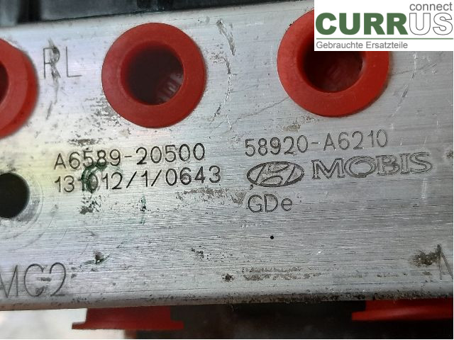 HYUNDAI i30   13-16 ABS Hydraulic unit 58920A6210 D4FB