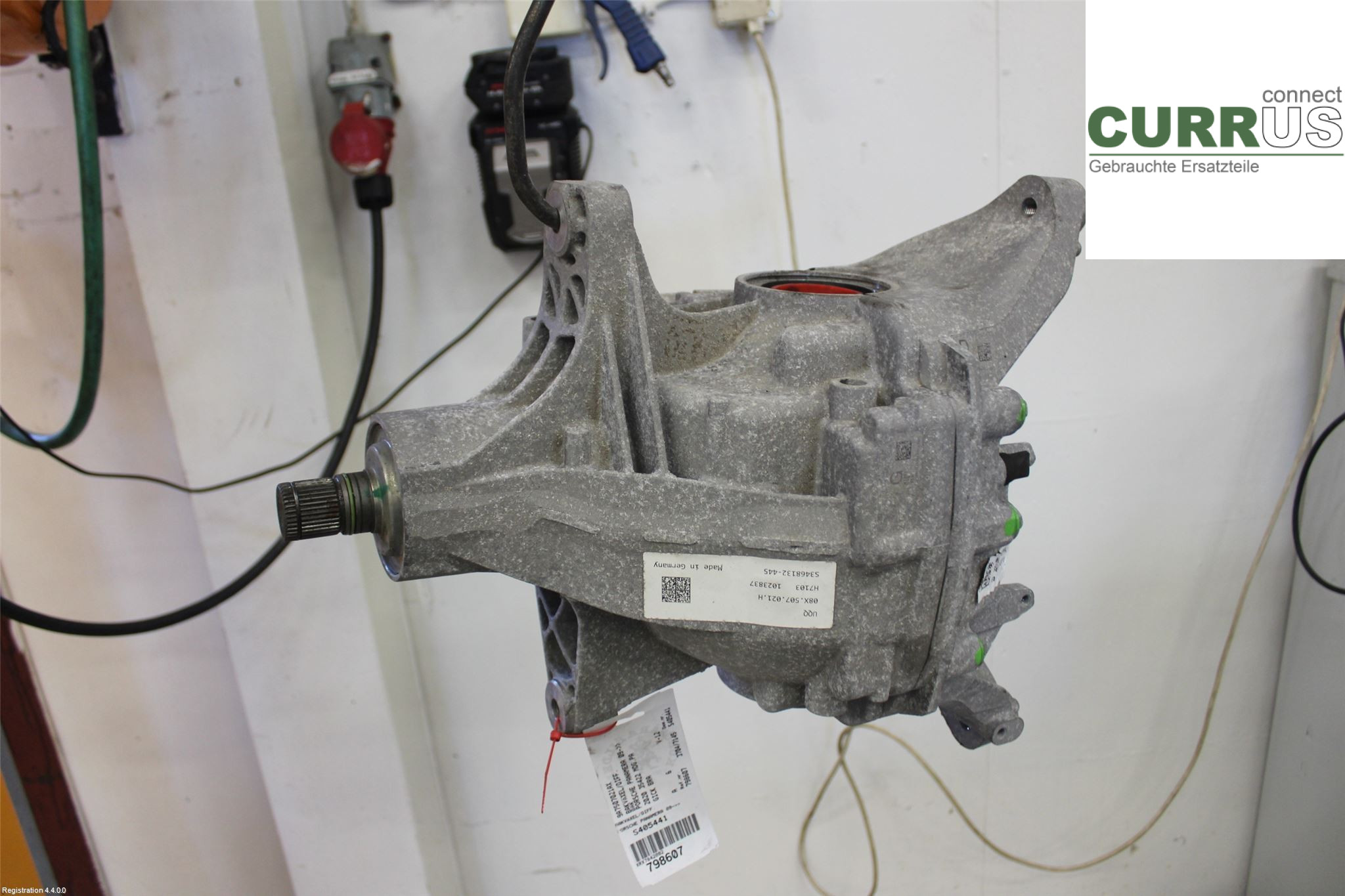 PORSCHE PANAMERA 09- Differential 9A7507021AX MDG.PA