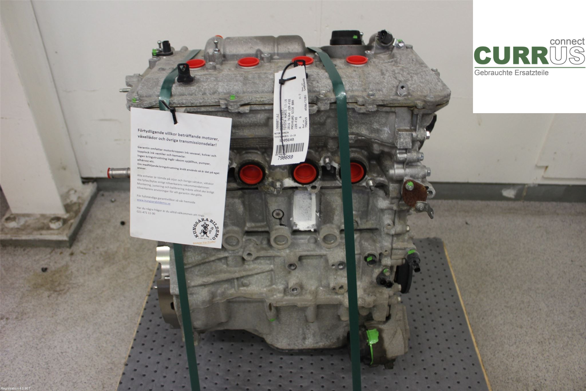 TOYOTA AURIS      13-19 Engine 190000T162 2ZR-FXE