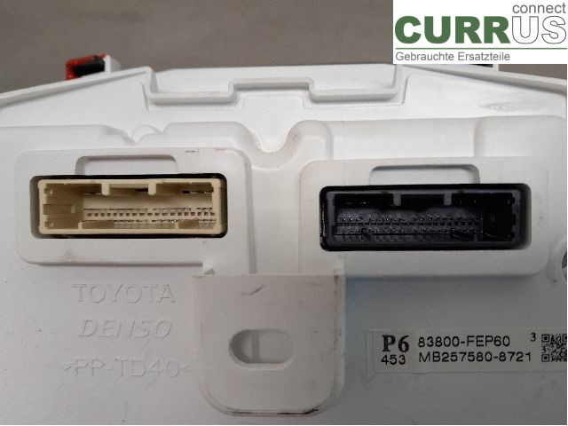 TOYOTA COROLLA 19- Instrument cluster / comb 83800-FEV90 2ZR-FXE