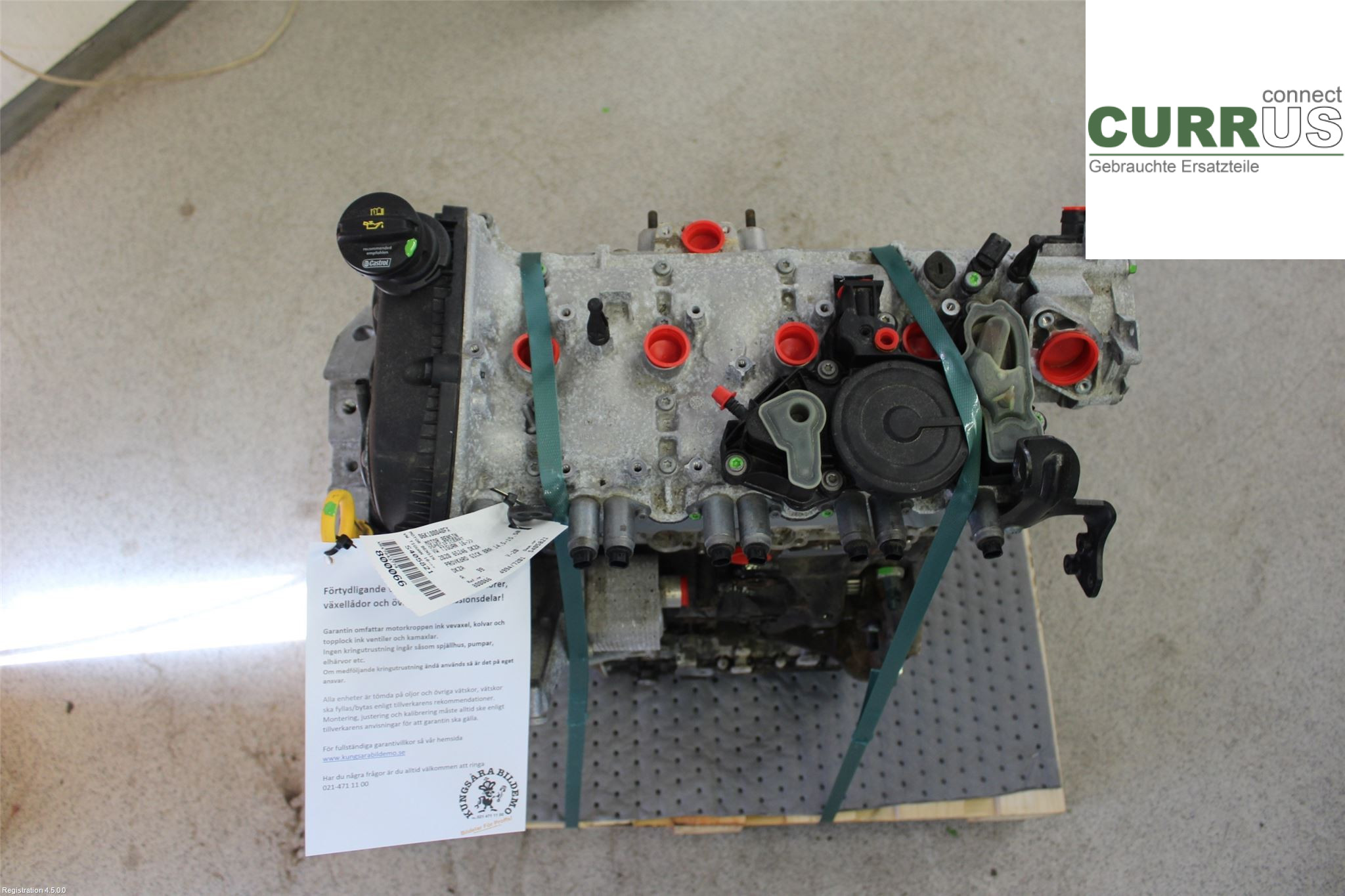 VW TIGUAN 16-24 Engine 06K100040FX DKZA
