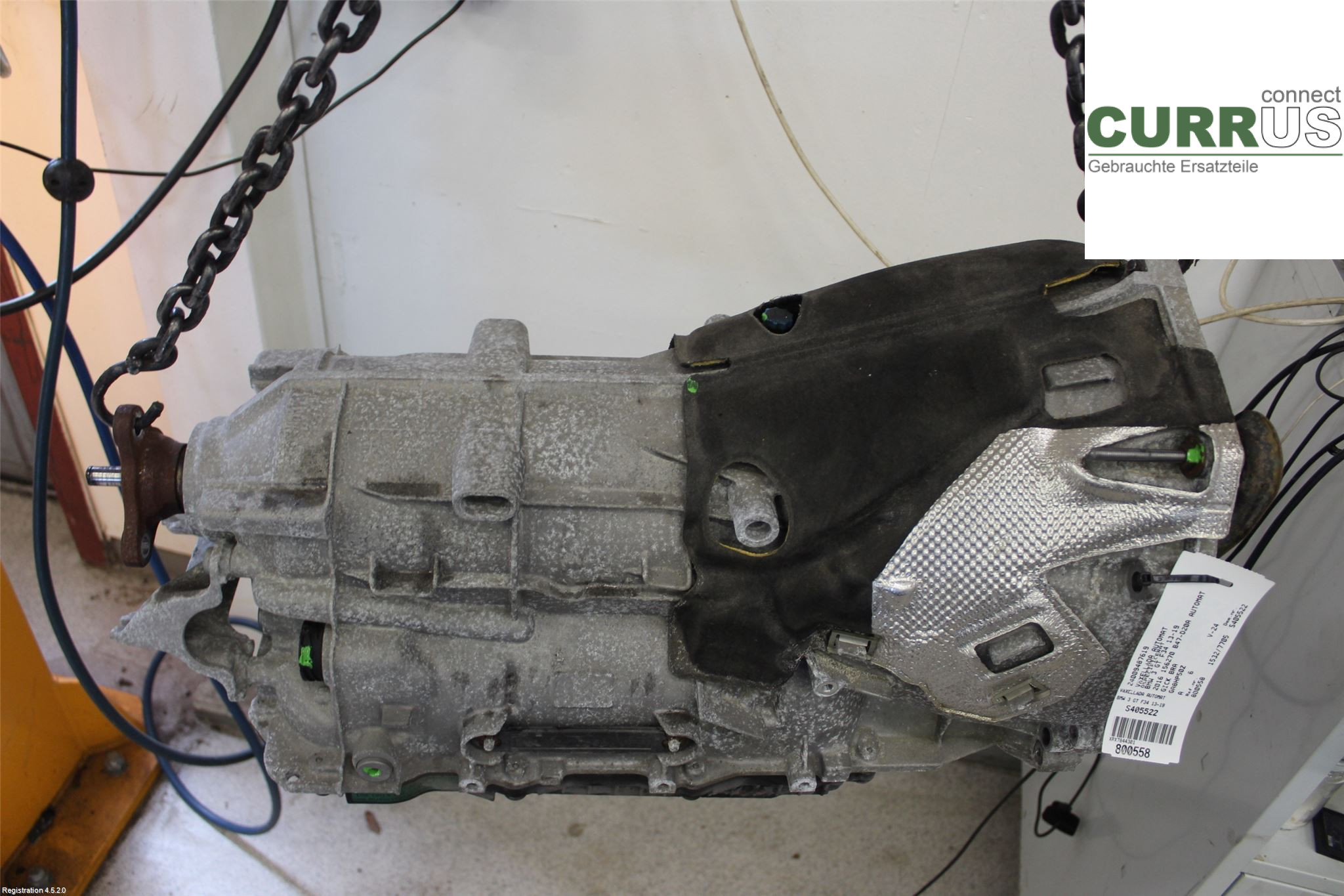 BMW 3 GT F34  13-19 Boîte automatique 24009487619 B47-D20A