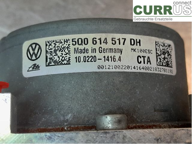 VW PASSAT  15-19 ABS Hydraulic unit 5Q0614517FM DFHA