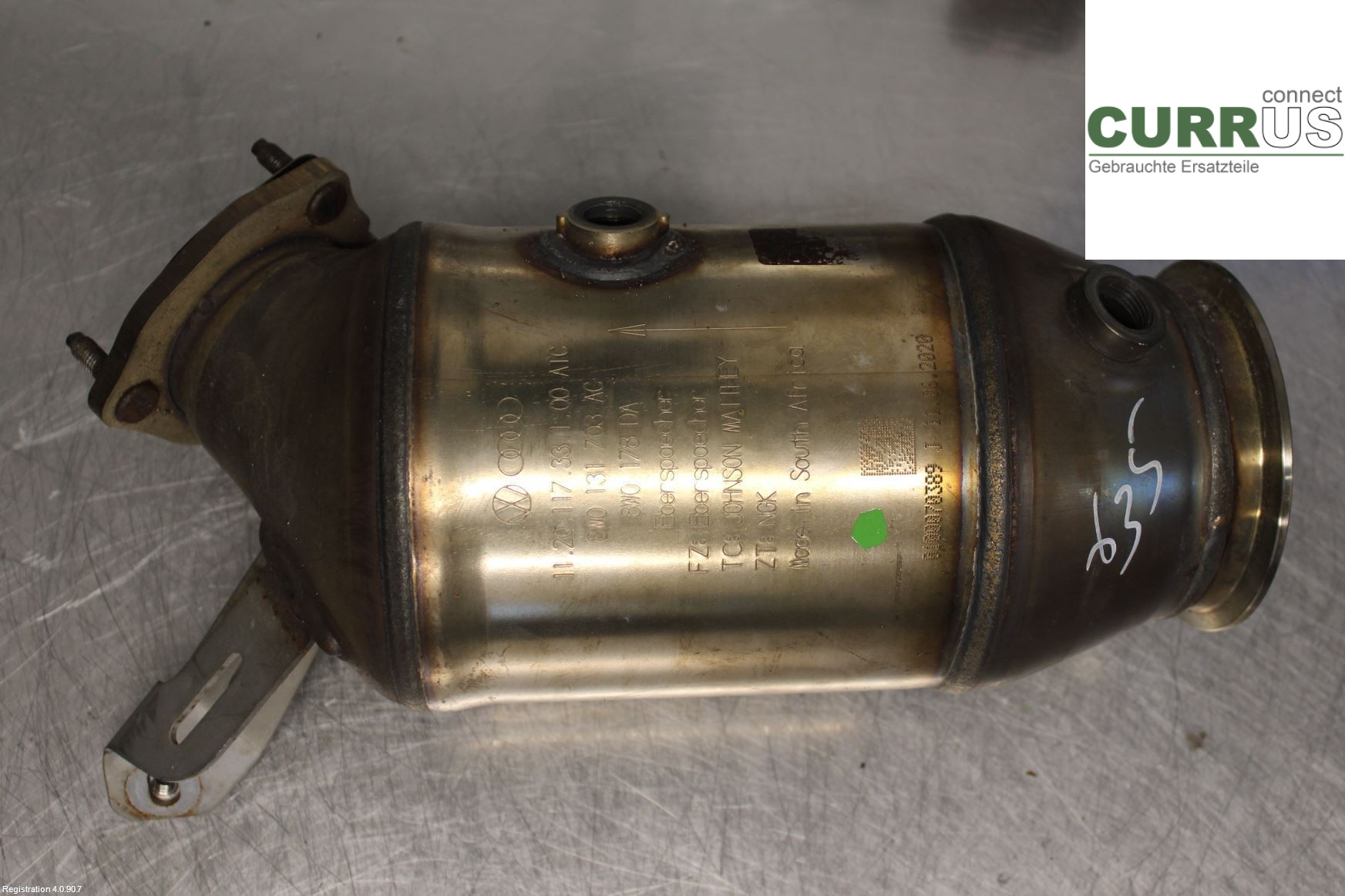 AUDI A5  17- Katalysator 8W0254253TX DMTA