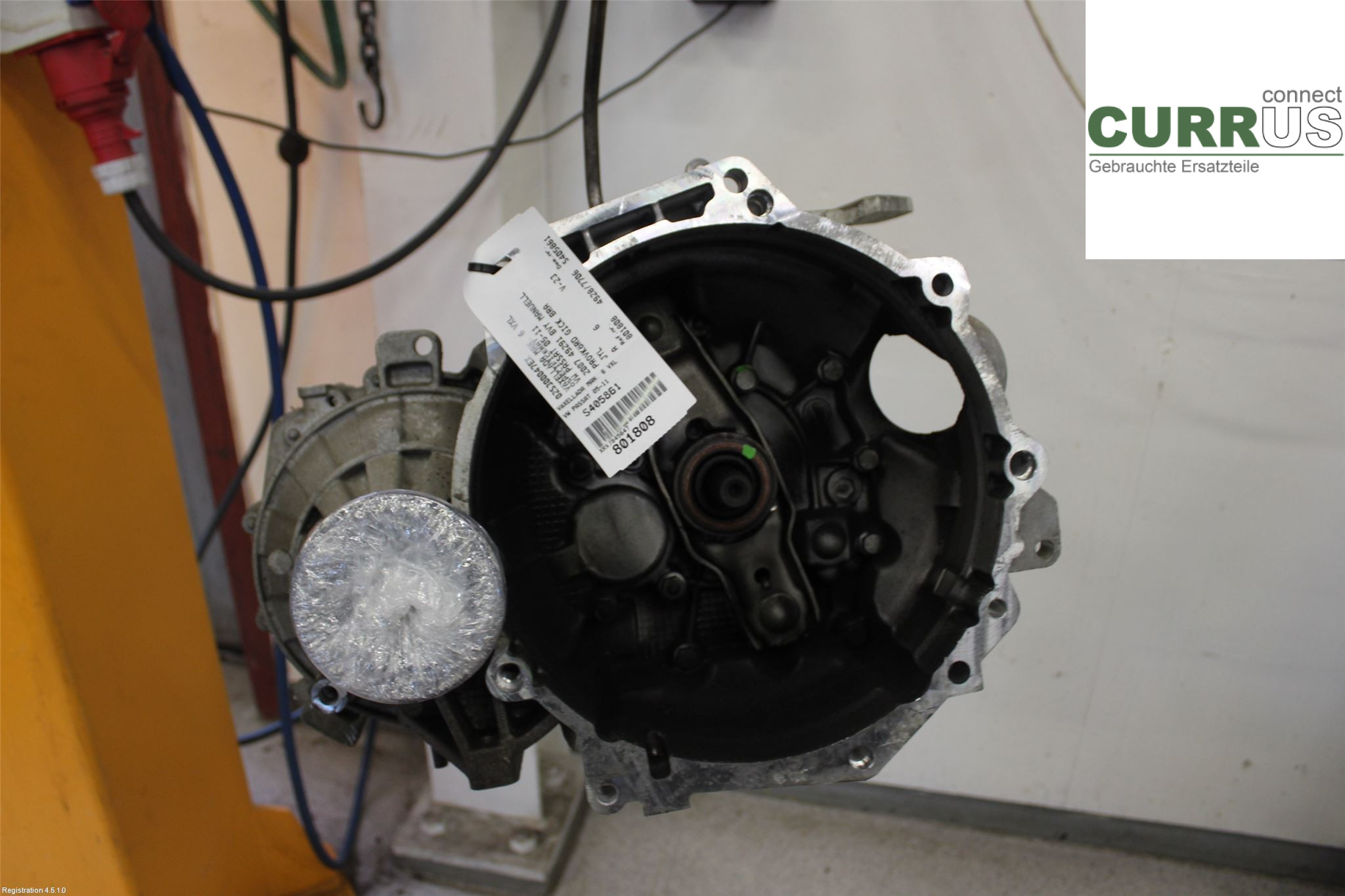 VW PASSAT      05-10 Gearbox (6-speed) 02S300047EX BVY