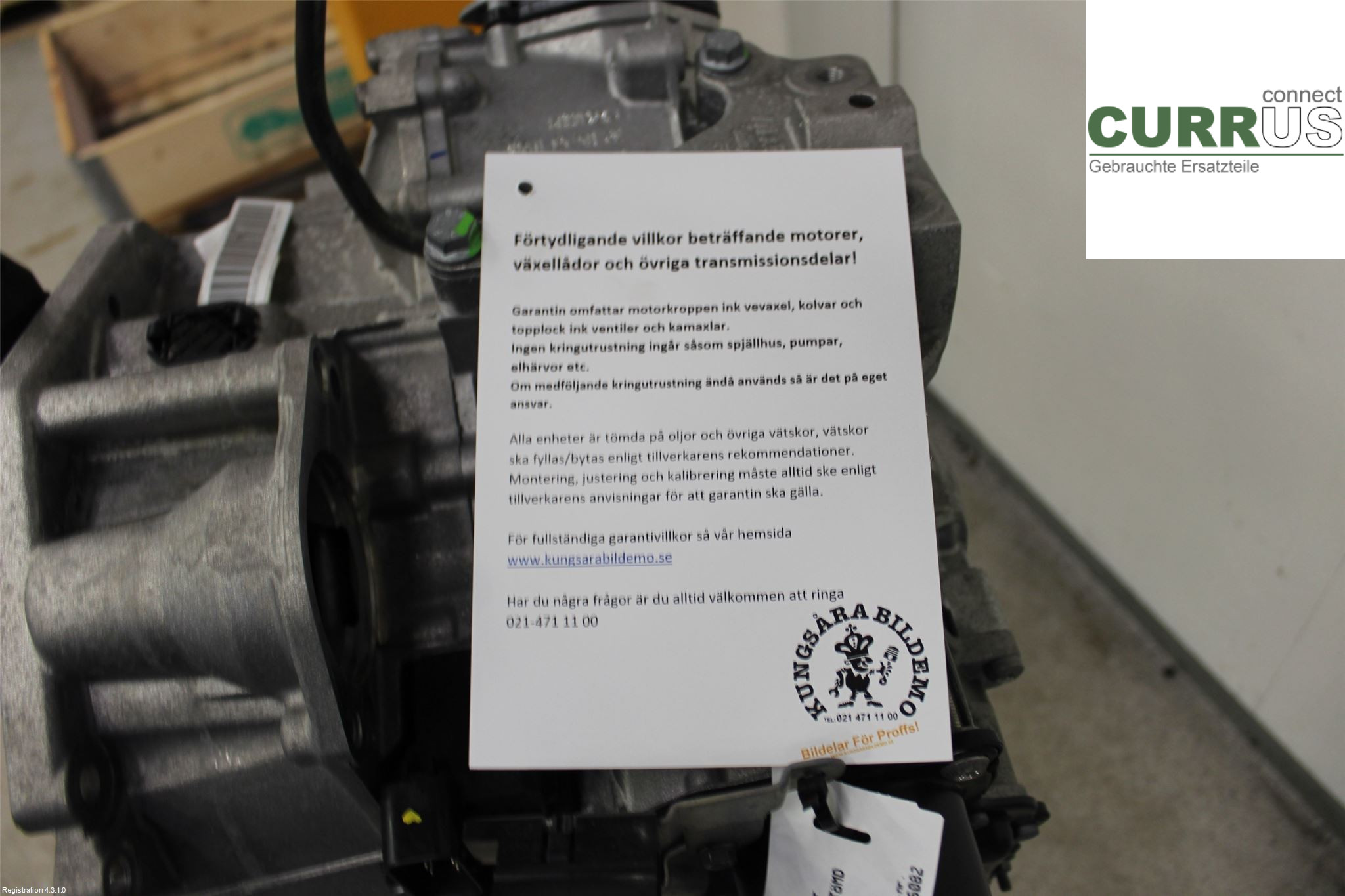 VW TAIGO 22- Gearkasse Automatisk 0CW30002000E DLAA