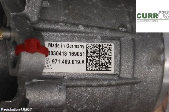 PORSCHE PANAMERA 09- Differential 9A740901901 MDG.PA