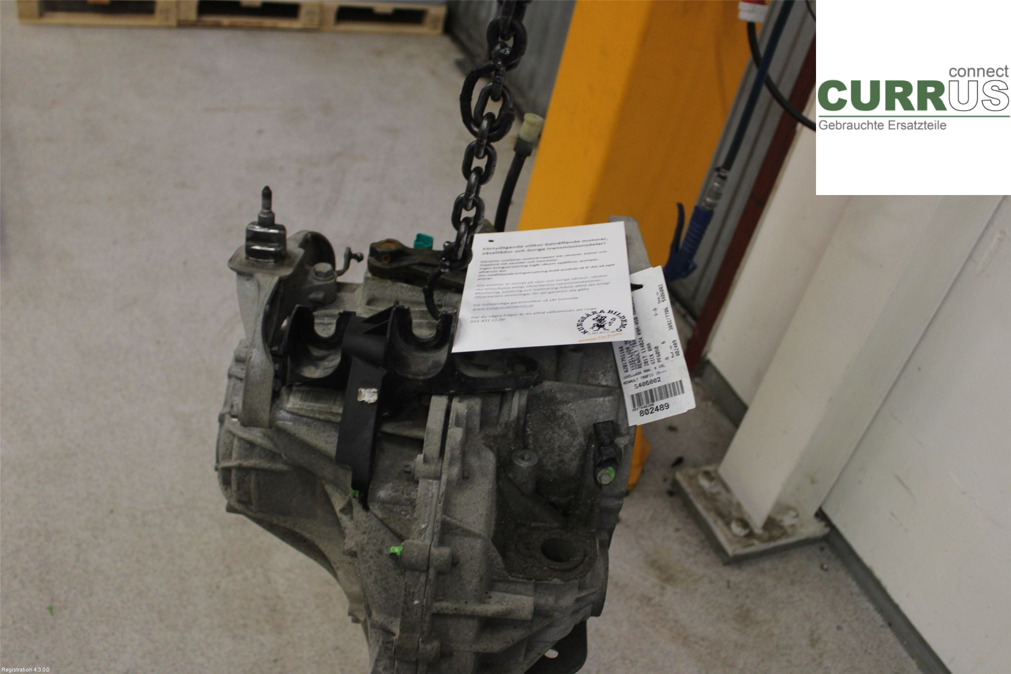 RENAULT TRAFIC  15- 6-Gang-Getriebe 8201751168 R9M-450