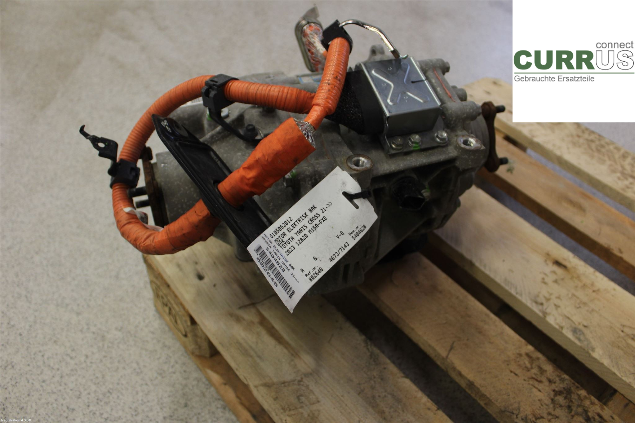 TOYOTA YARIS CROSS 21- Engine G105052012 M15A-FXE