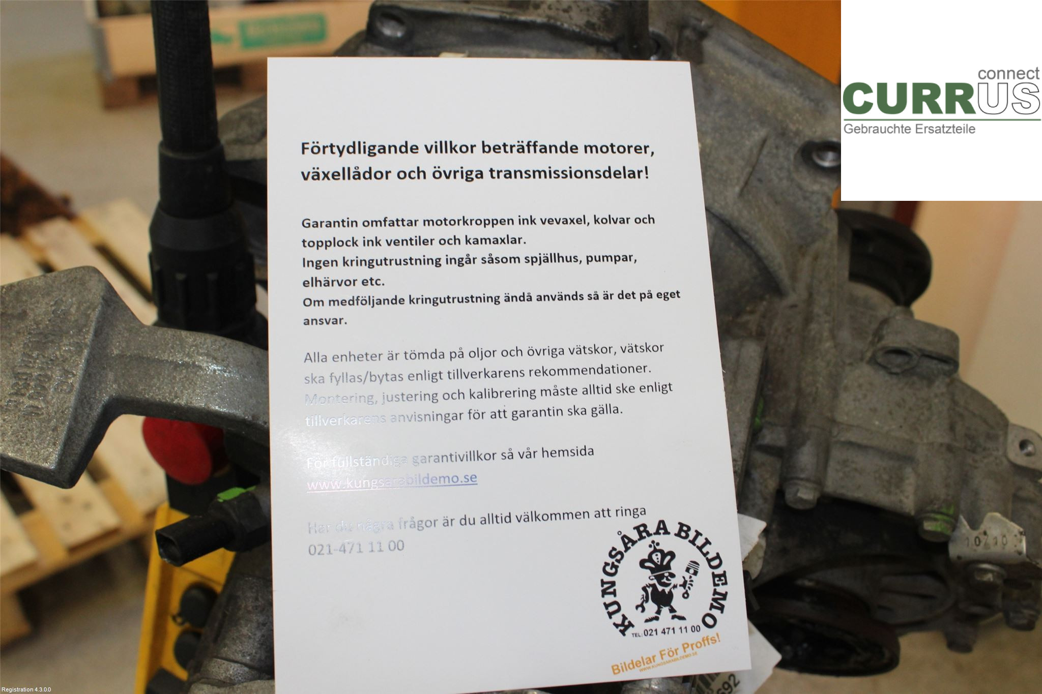 VW PASSAT  11-14 Gearbox (6-speed) 02S300046PX CKMA