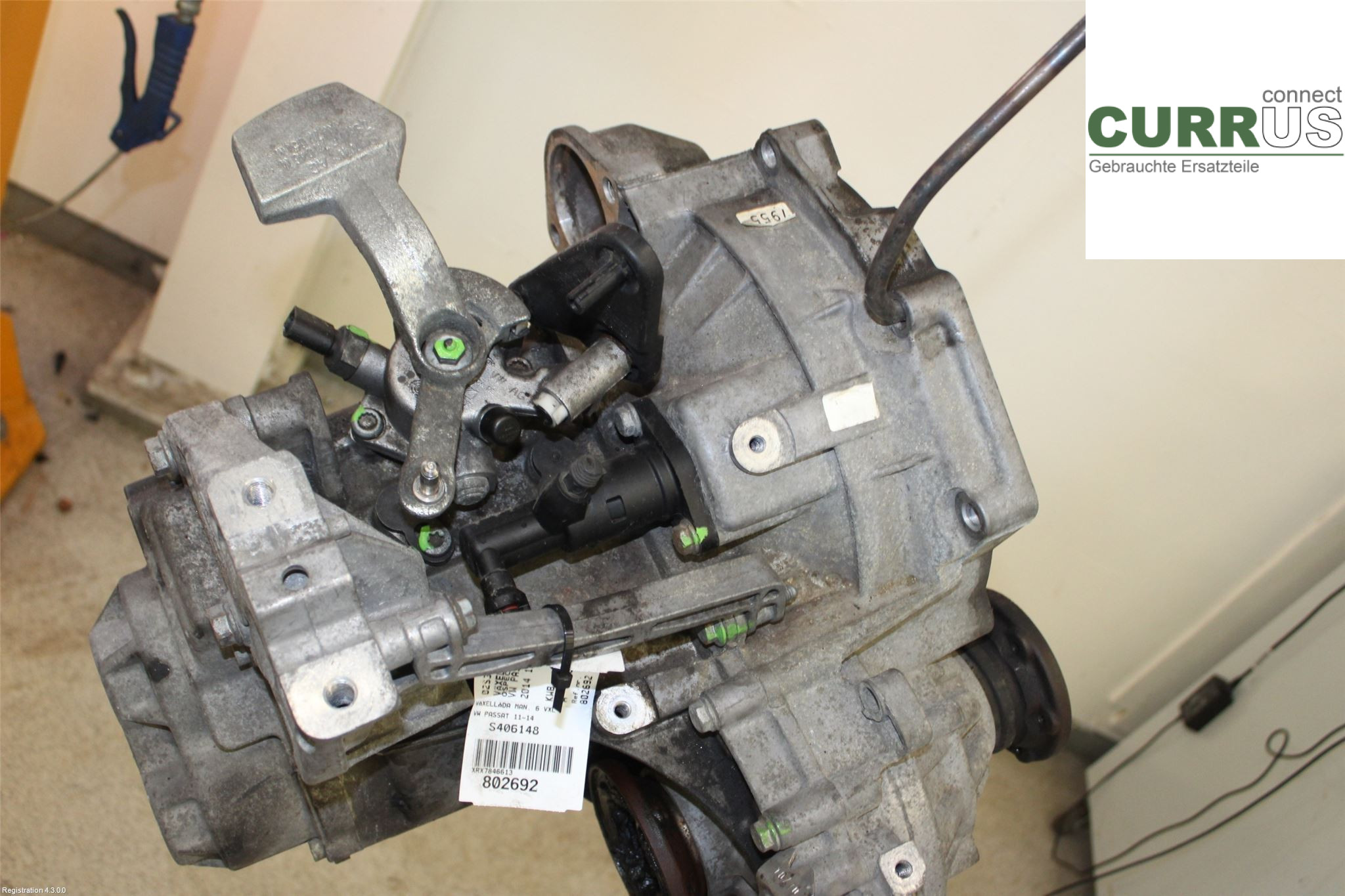 VW PASSAT  11-14 Gearbox (6-speed) 02S300046PX CKMA