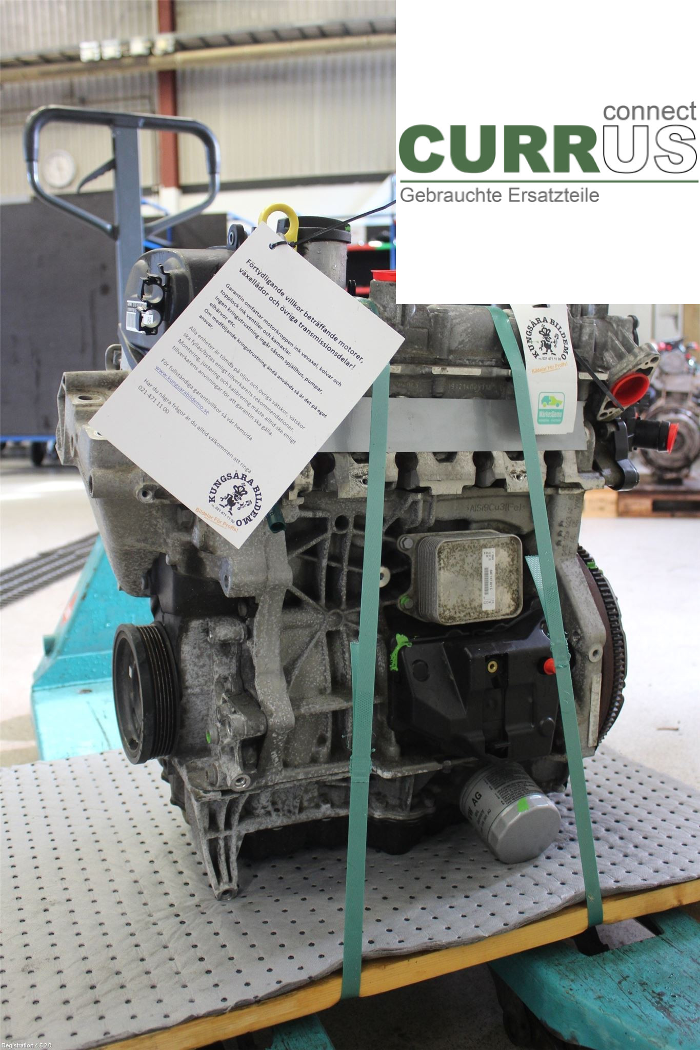 VW GOLF / E-GOLF VII   13-20 Motor 04E100098JX CPWA