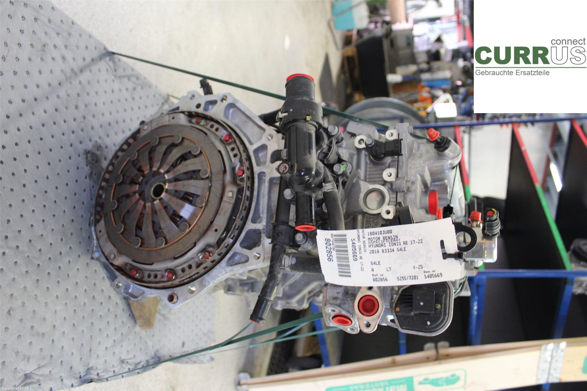 HYUNDAI IONIQ AE  17-22 Motor 1B04103U00 G4LE