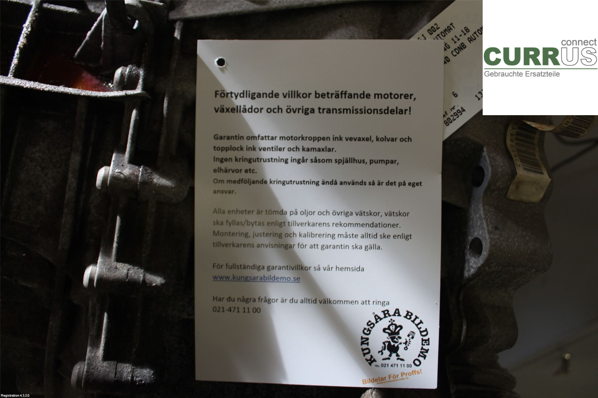 AUDI A6/S6 4G   11-18 Gearkasse Automatisk 0AW300046J 002 CDNB