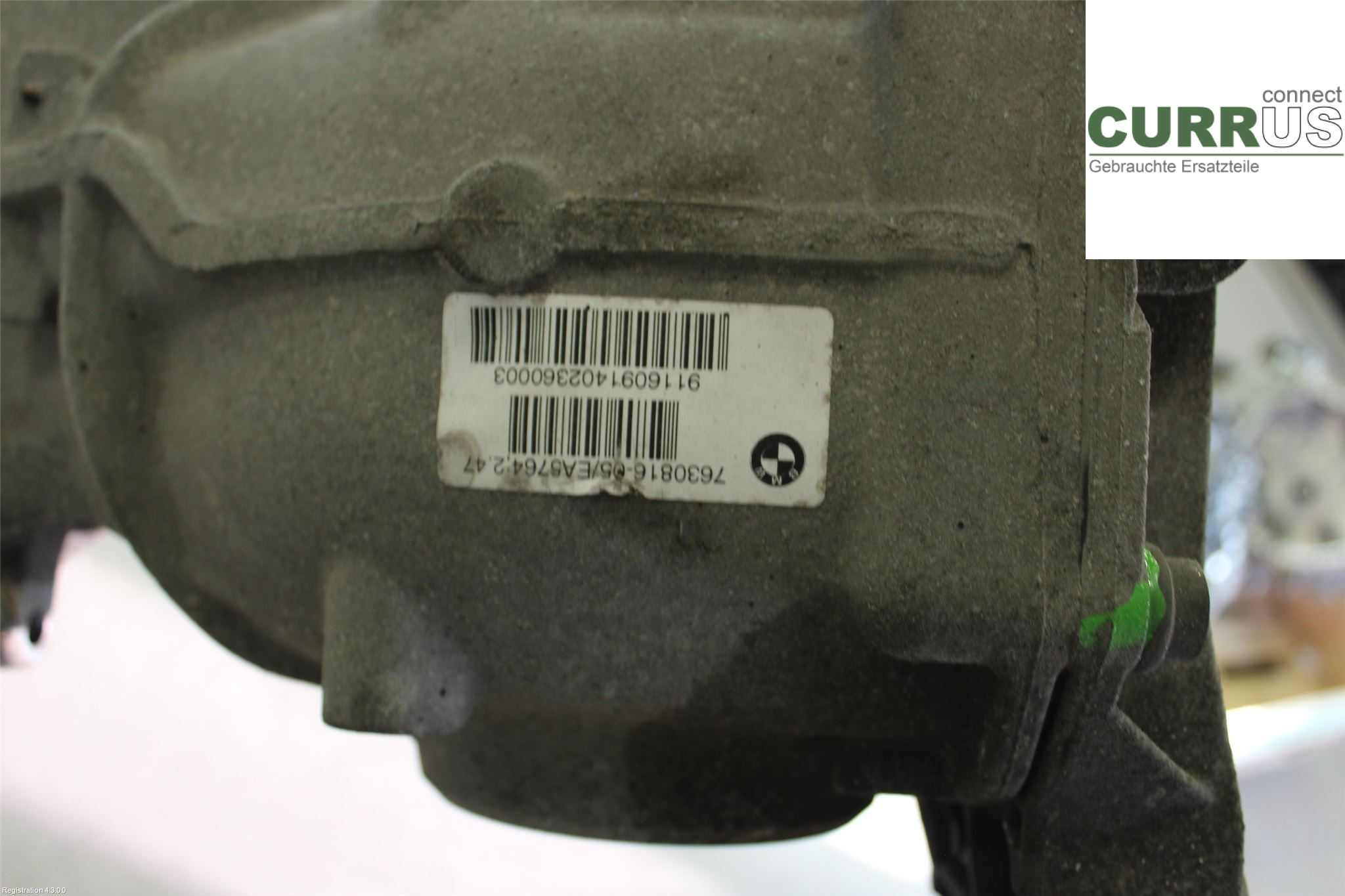 BMW F10/F11/F18  09-17 Differential 33107630816 N57-D30A