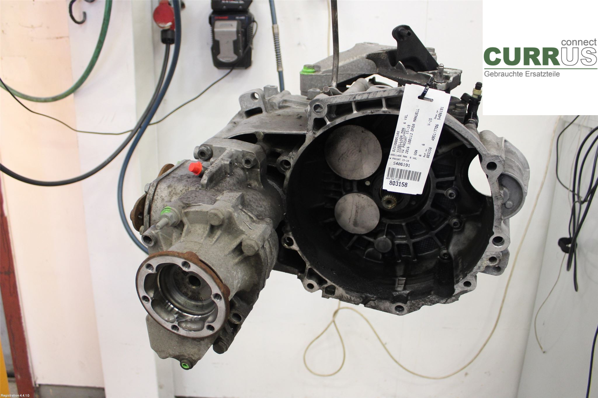 VW PASSAT  15-19 6-Gang-Getriebe 02Q300051AX DFEA