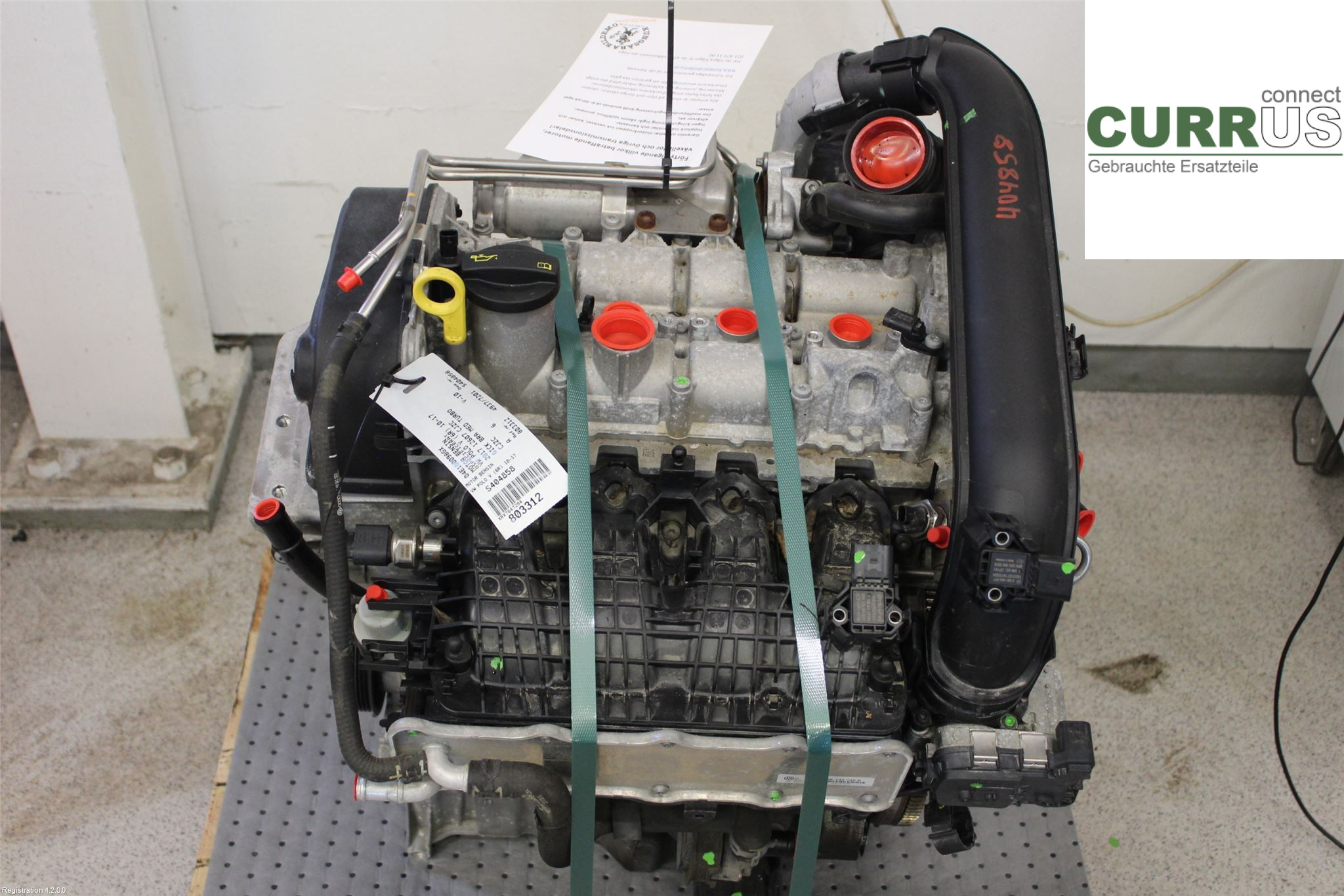 VW POLO       10-17 Motor 04E100098GX CJZC