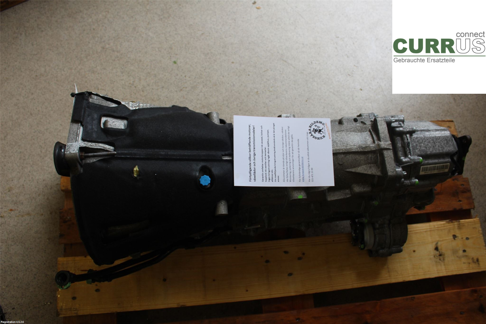 BMW 3 GT F34  13-19 Boîte automatique 24009487620 B47-D20A