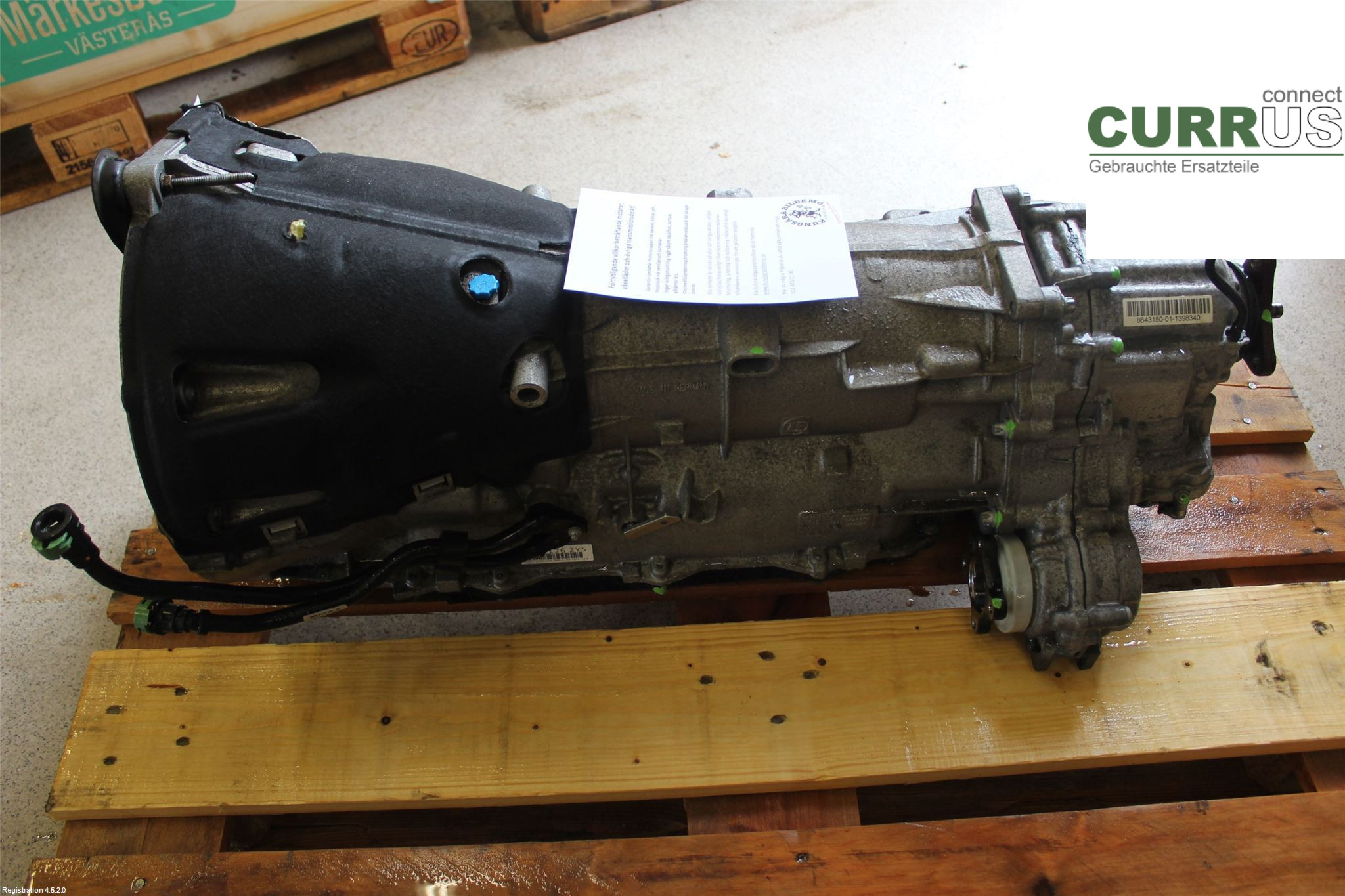 BMW 3 GT F34  13-19 Boîte automatique 24009487620 B47-D20A