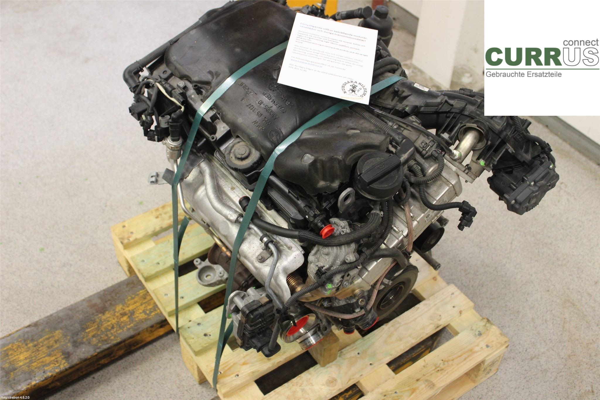 BMW 4 F32/F33/F82/F83  13-20 Motor 11002473073 B47-D20A
