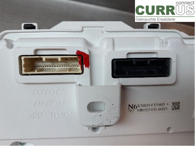 TOYOTA COROLLA 19- Instrument cluster / comb 83800-FEV10 2ZR-FXE