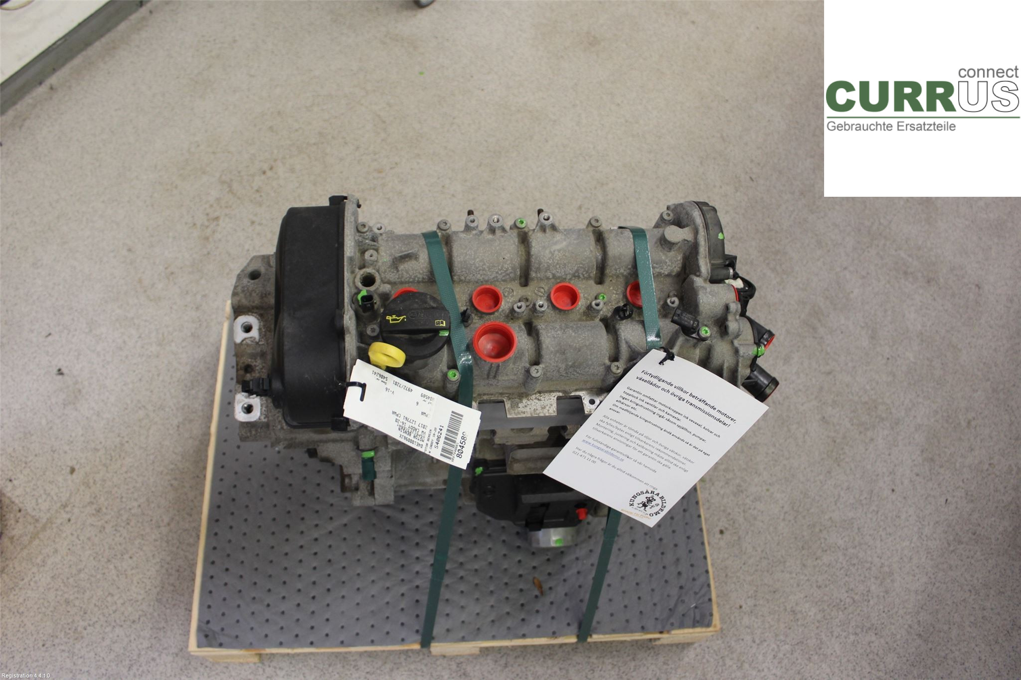 VW CADDY 16-20 Engine 04E100098JX CPWA