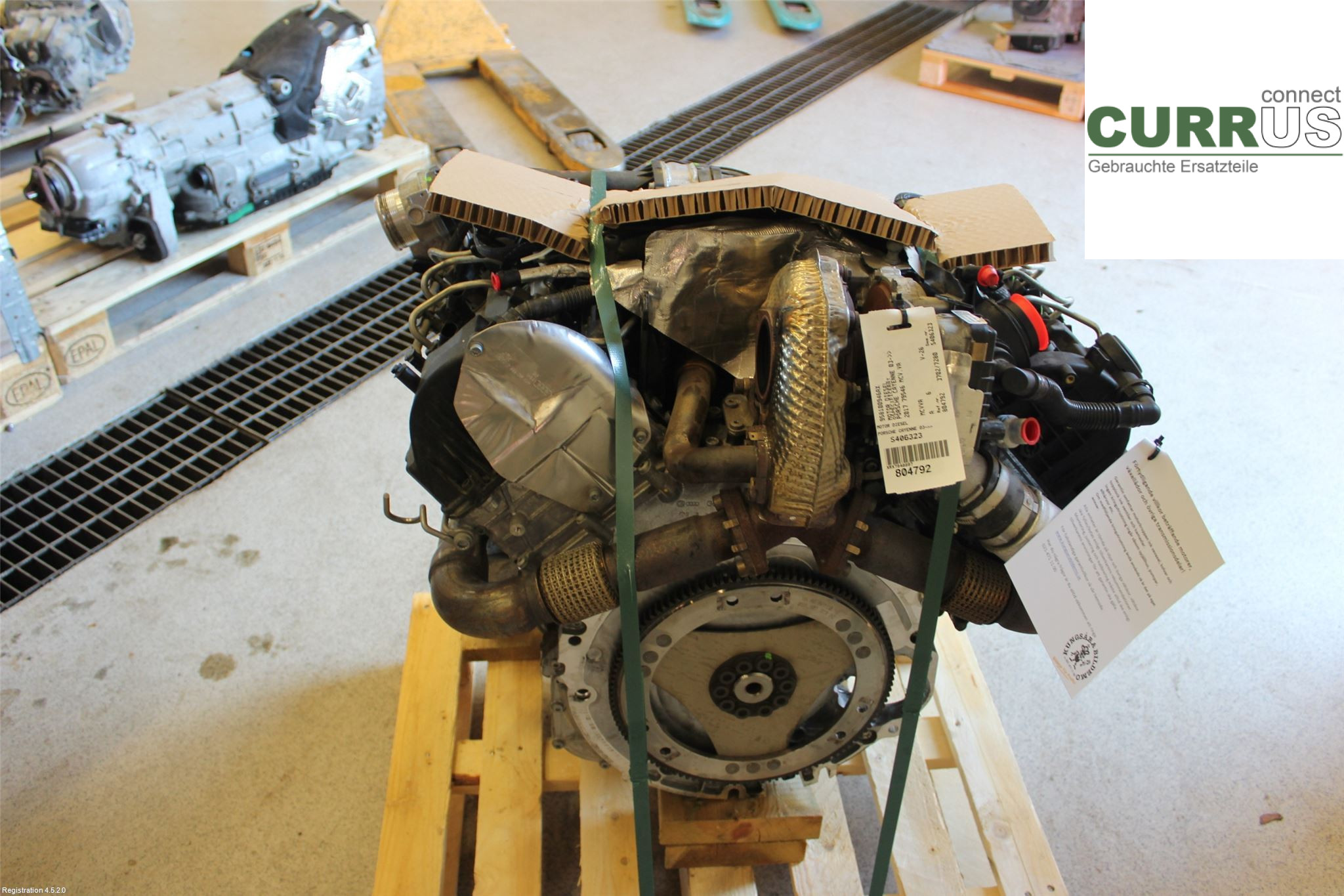 PORSCHE CAYENNE 03- Engine 958100946AX MCV.VA