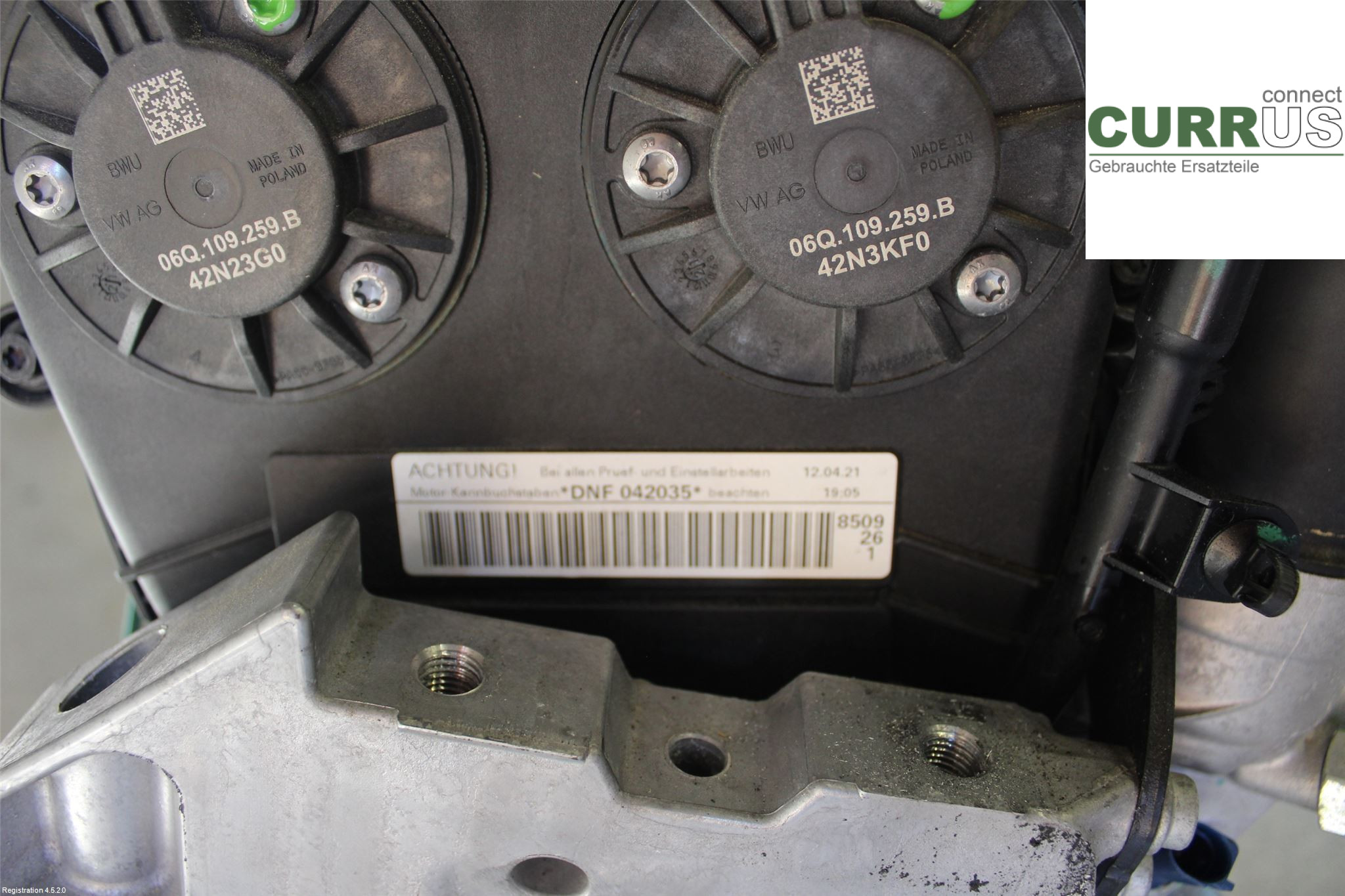 VW GOLF/E-GOLF VIII  20- Engine 06Q100031EX DNFG