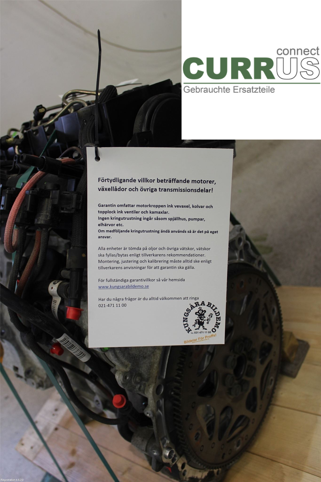 BMW F10/F11/F18  09-17 Engine 11002473077 B47-D20A