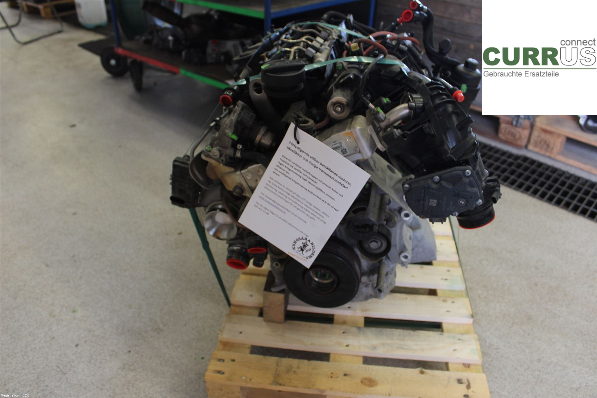 BMW F10/F11/F18  09-17 Moteur 11002473073 B47-D20A