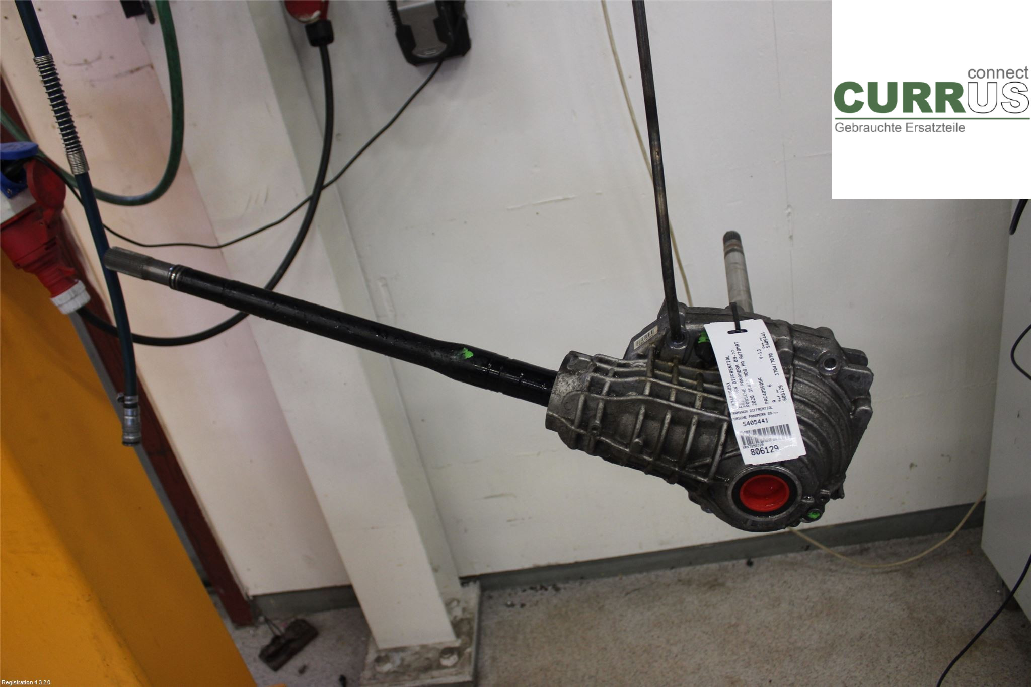 PORSCHE PANAMERA 09- Differential 9A7409505X MDG.PA
